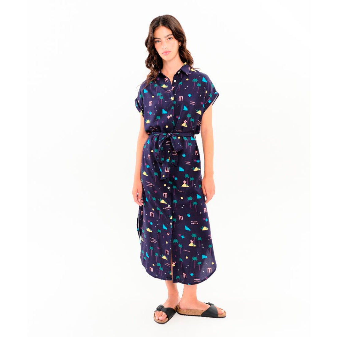 Vestido Béhulah - Alma Azul Marino