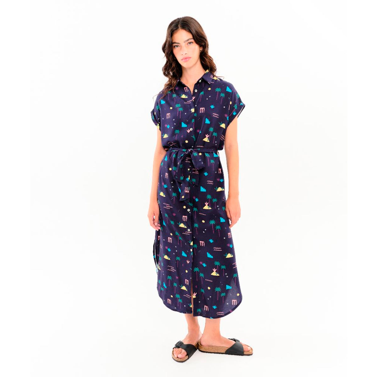 Vestido Béhulah - Alma Azul Marino