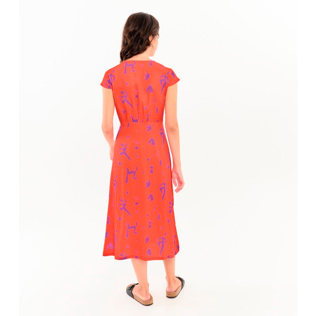 Vestido Béhulah - Aurora Rojo