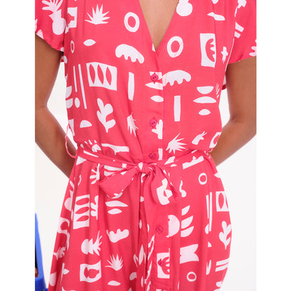 Vestido Béhulah - Benia Rojo