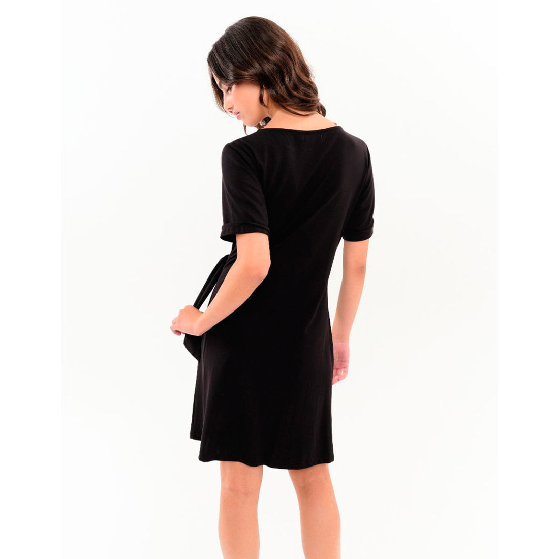 Vestido Béhulah - Bruma Negro