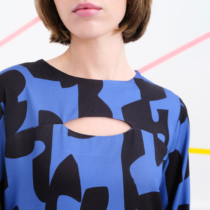 Vestido Béhulah - Burton Azul