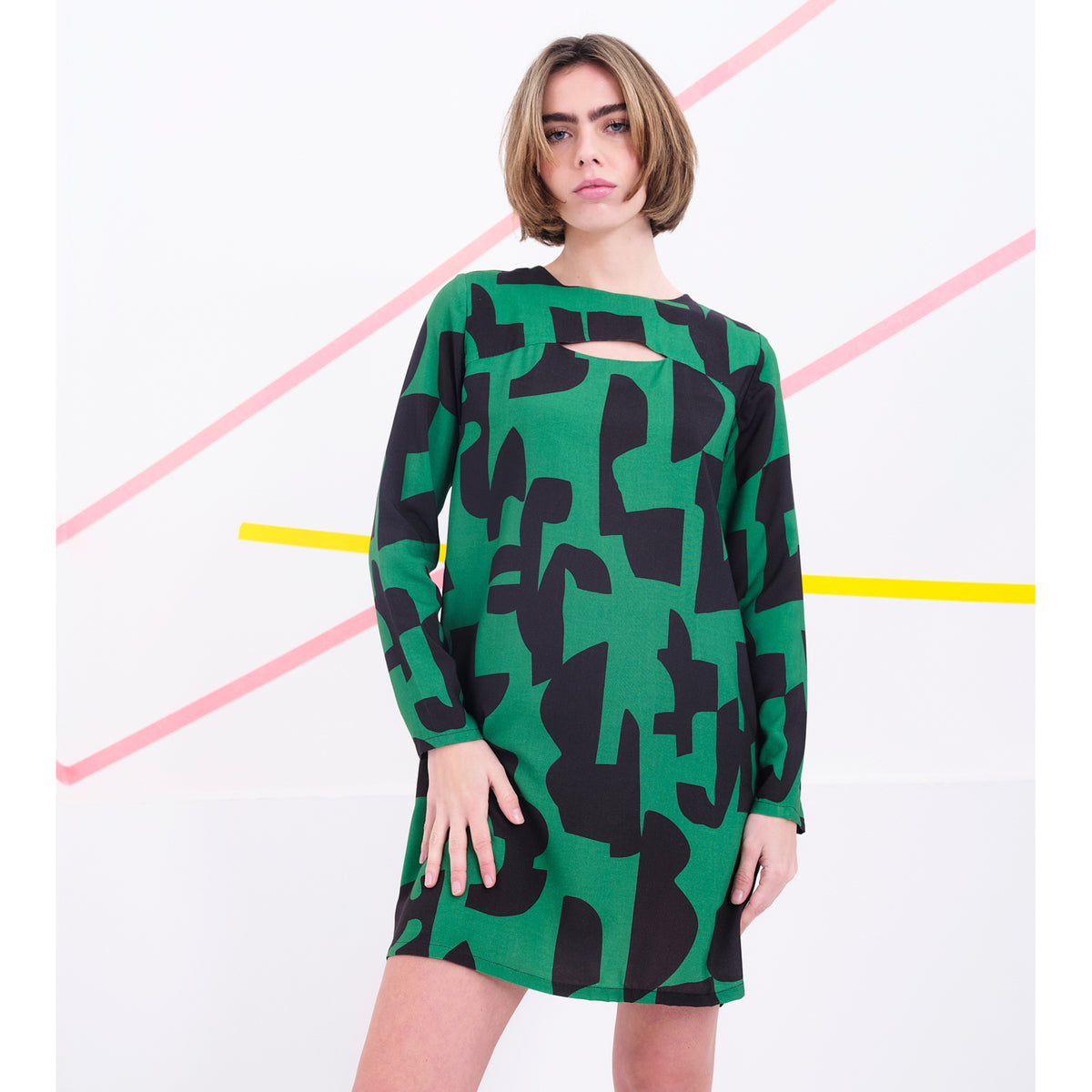 Vestido Béhulah - Burton Verde