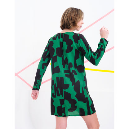 Vestido Béhulah - Burton Verde