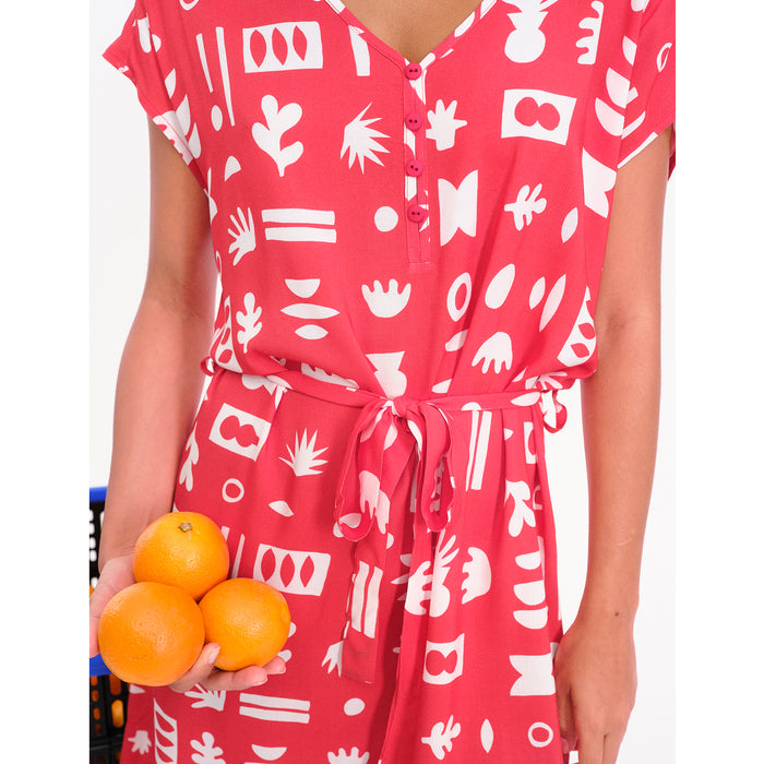 Vestido Béhulah - Gaia Rojo