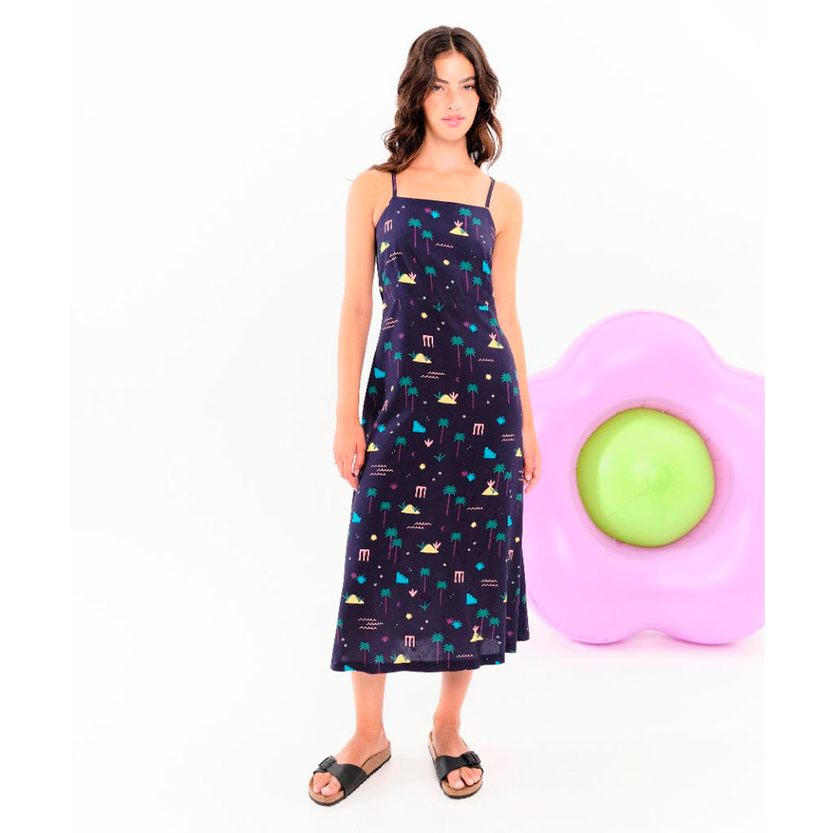 Vestido Béhulah - Ibias Azul Marino