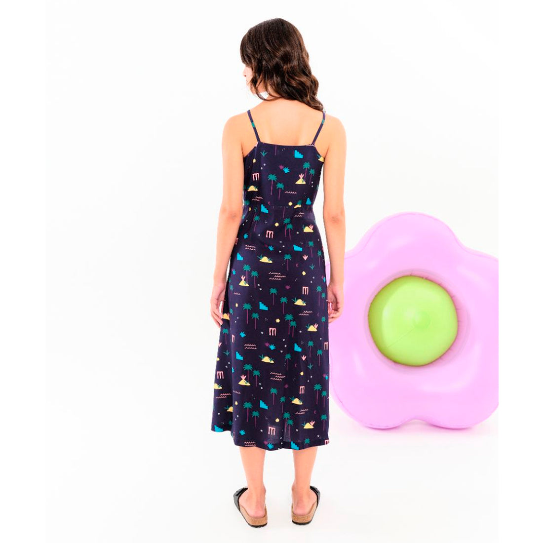 Vestido Béhulah - Ibias Azul Marino