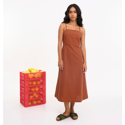 Vestido Béhulah - Ibias Marrón