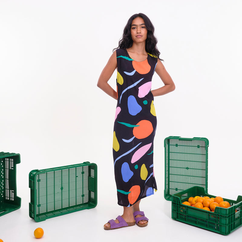 Vestido Béhulah - Lindes Negro