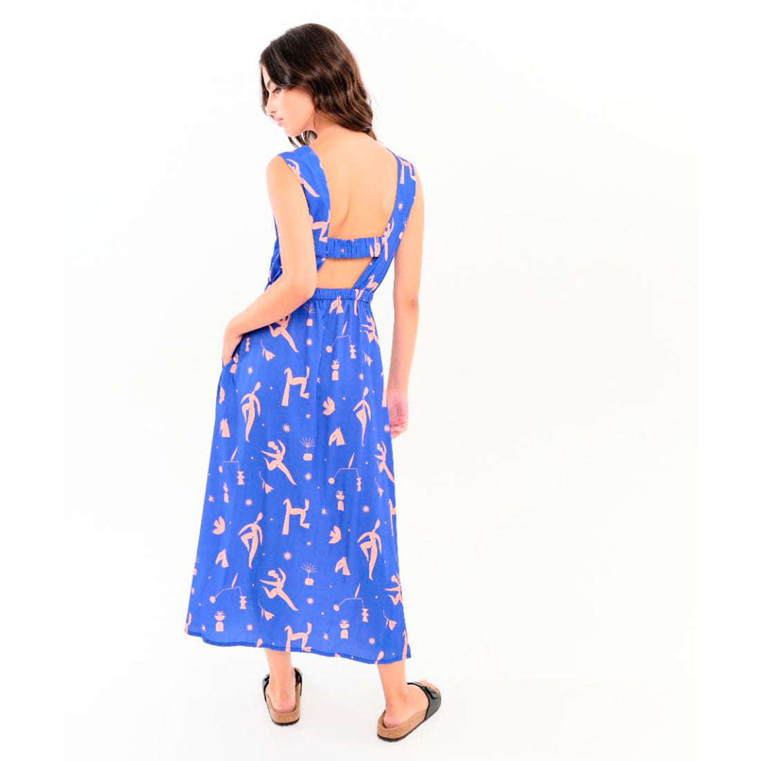 Vestido Béhulah - Loto Azul