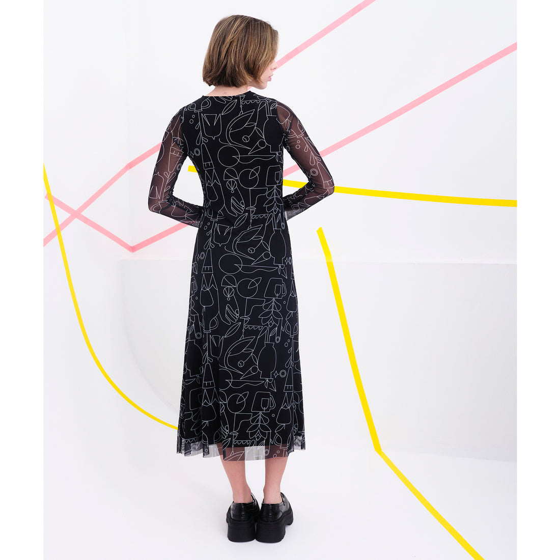 Vestido Béhulah - Lynch Negro