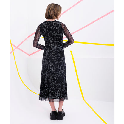 Vestido Béhulah - Lynch Negro