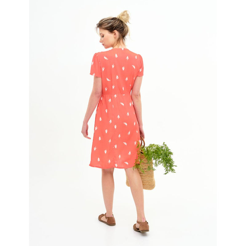 Vestido Béhulah - Mayall Coral