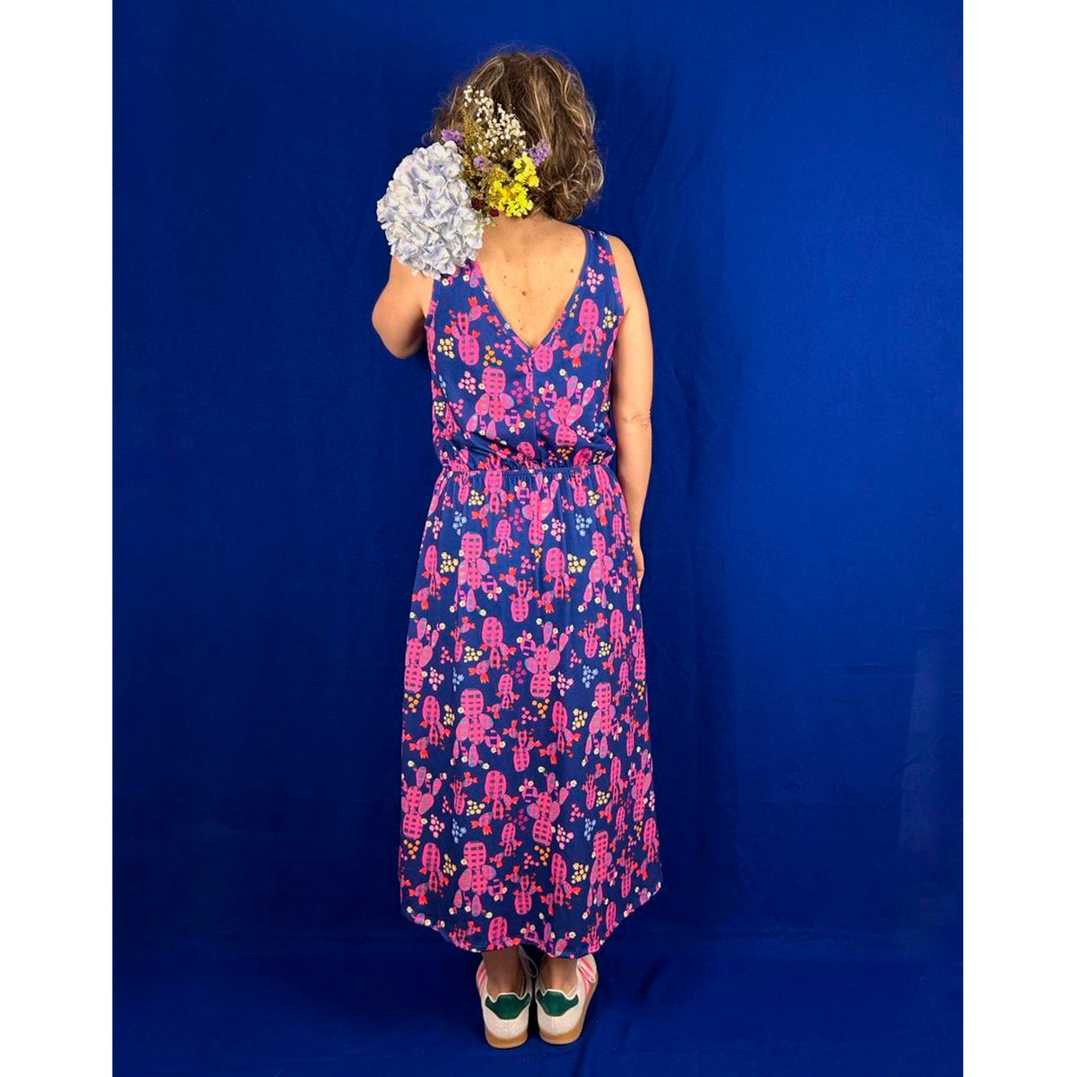 Vestido La Compiano - Sofía Funky Cactus