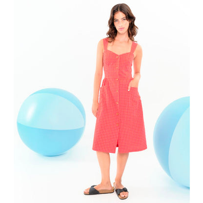 Vestido Béhulah - Vera Vichy Rosa