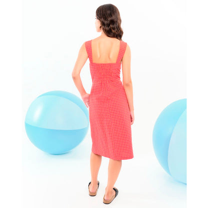 Vestido Béhulah - Vera Vichy Rosa