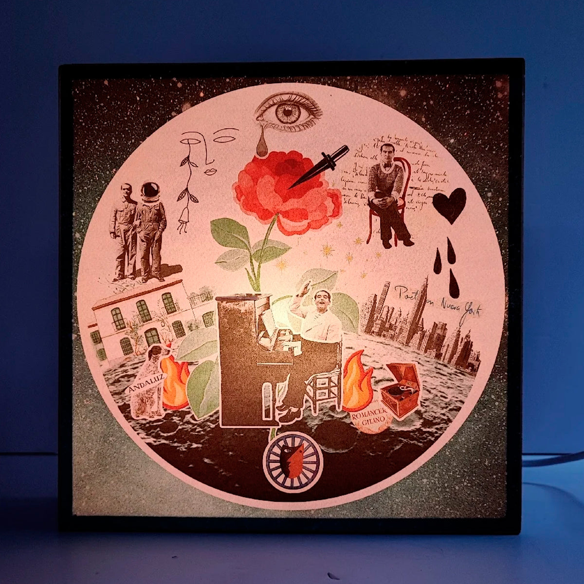 Caja de luz - "Viaje a la Luna, Federico García Lorca" de El Lucernario