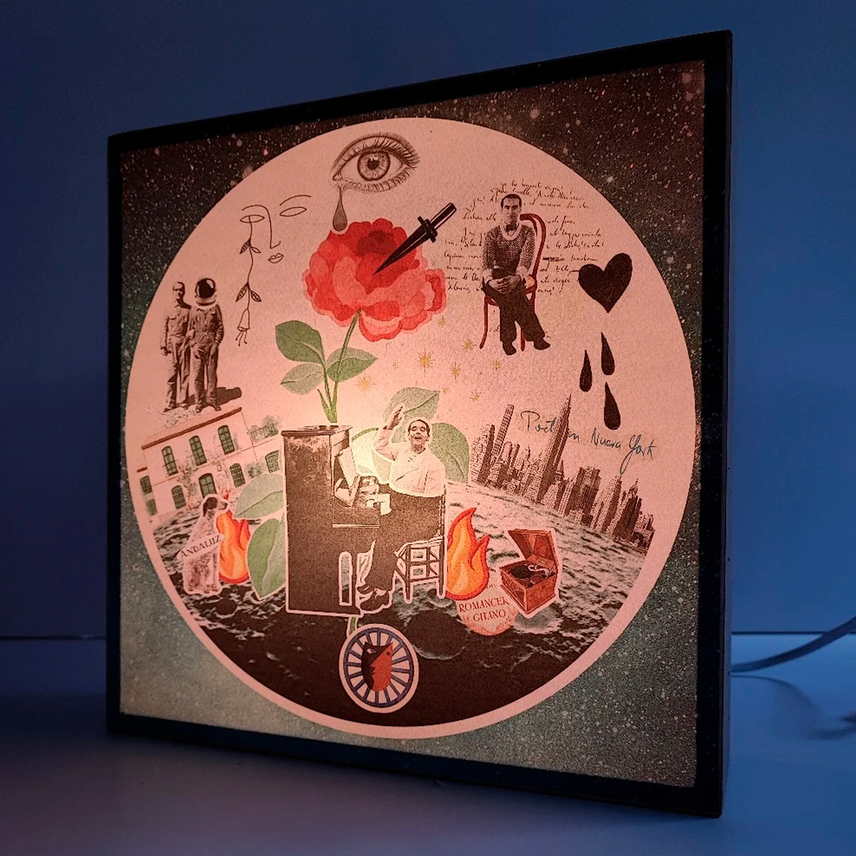 Caja de luz - "Viaje a la Luna, Federico García Lorca" de El Lucernario