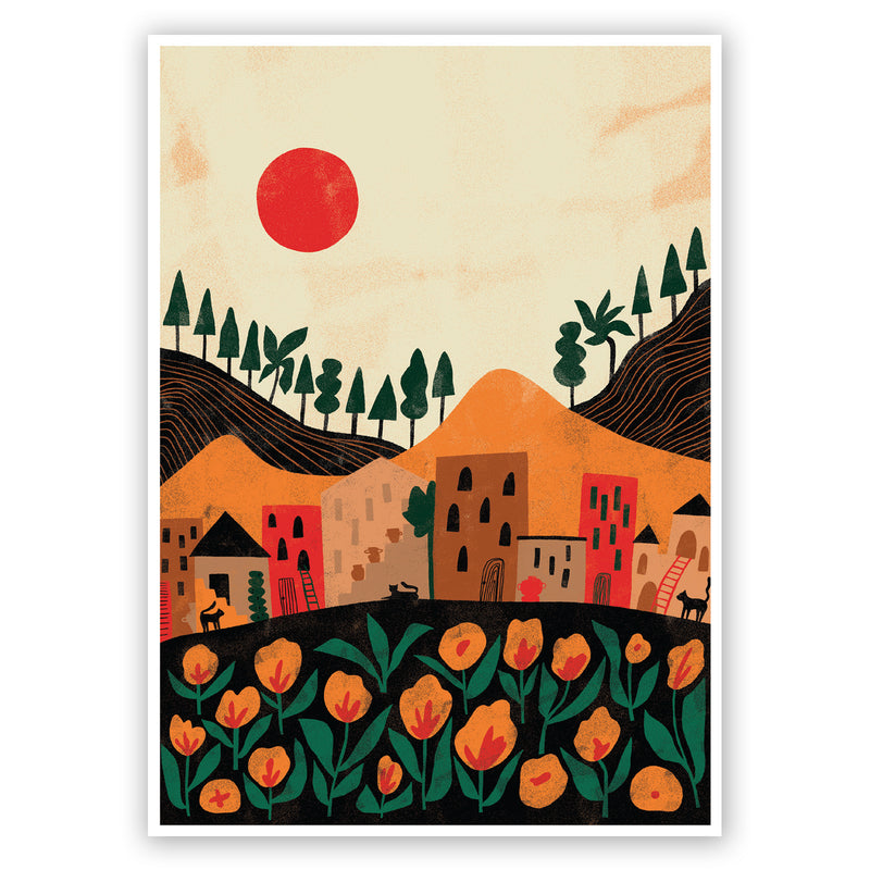 Print de Agustina Shuan A3 - "Villa Suerte II"