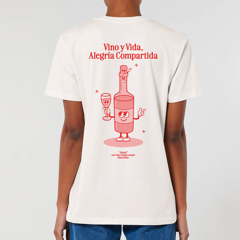 Camiseta - "Vino y Vida" 🍷