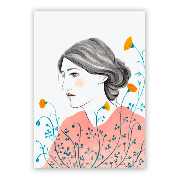 Print de Lady Desidia A4 - "Virginia Woolf"