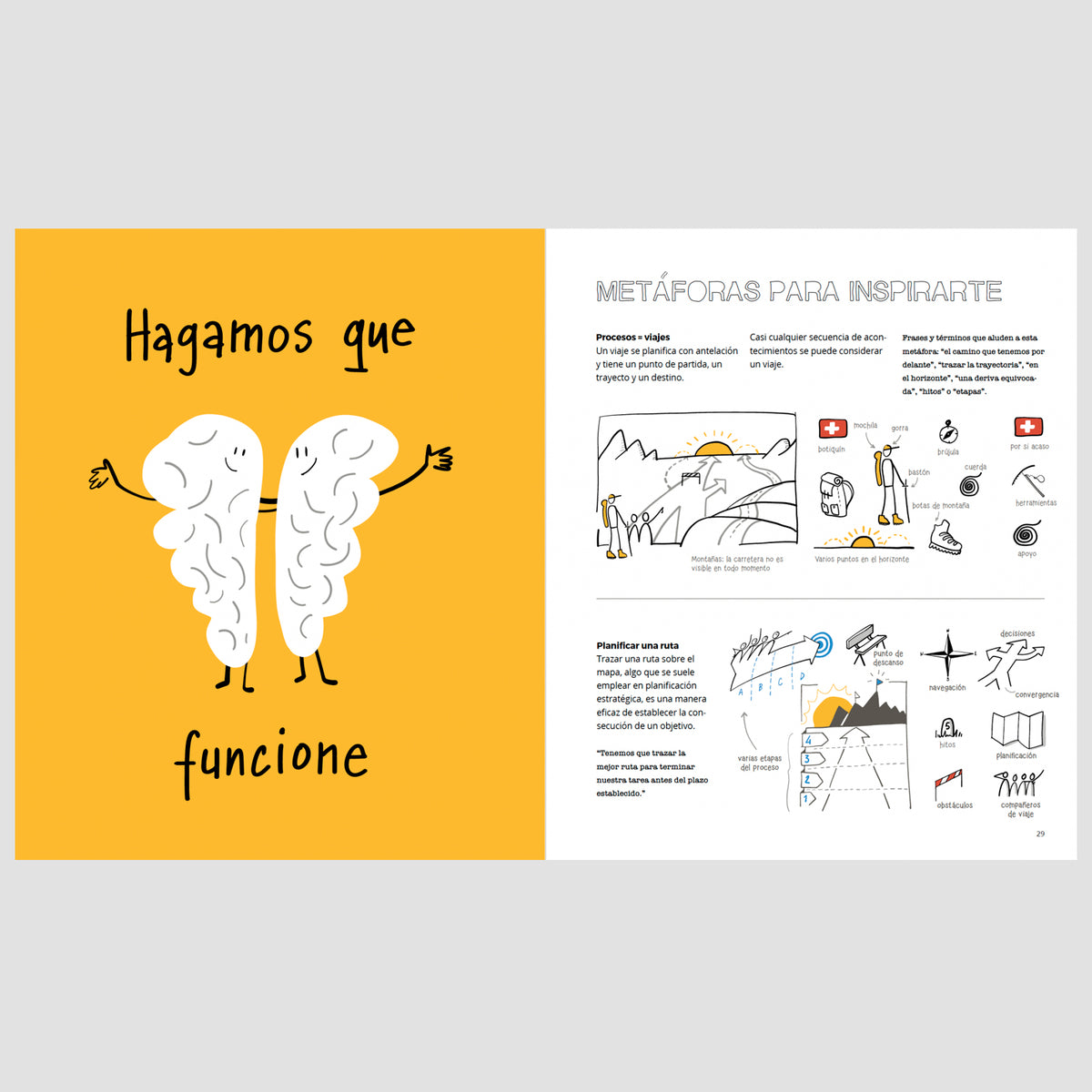 Libro - "Visual doing: Cómo aplicar el visual thinking en el día a día de tu trabajo" de Willemien Brand