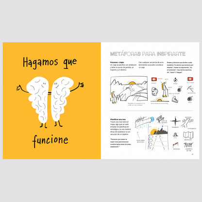 Libro - "Visual doing: Cómo aplicar el visual thinking en el día a día de tu trabajo" de Willemien Brand