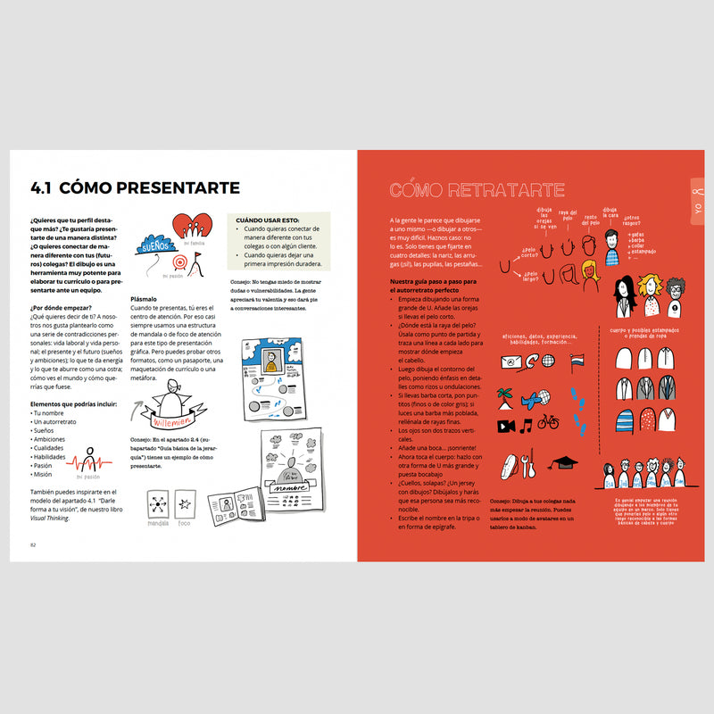 Libro - "Visual doing: Cómo aplicar el visual thinking en el día a día de tu trabajo" de Willemien Brand