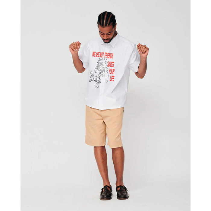 Camisa We Are Not Friends - WANF Saves Your Life