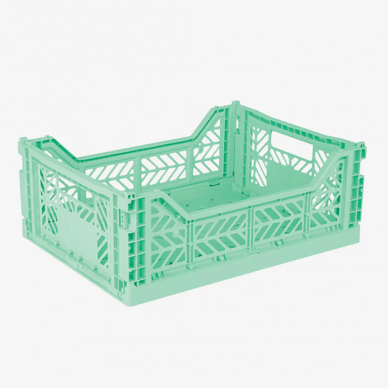 Caja plegable grande - Warm Mint