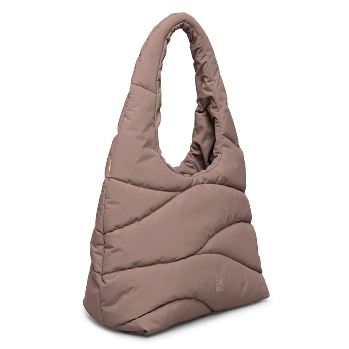 Bolso Got Bag - Wavy Puffer Shoulder Bag Oyster
