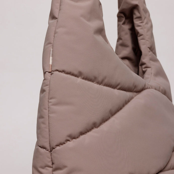 Bolso Got Bag - Wavy Puffer Shoulder Bag Oyster