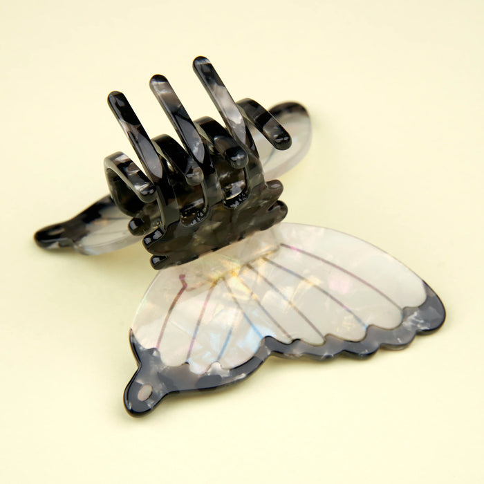 Pinza para el pelo - Mariposa blanca