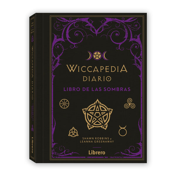 Libro - "Wiccapedia diario" de Shawn Robbins y Leanna Greenaway