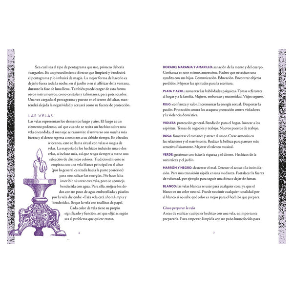 Libro - "Wiccapedia diario" de Shawn Robbins y Leanna Greenaway