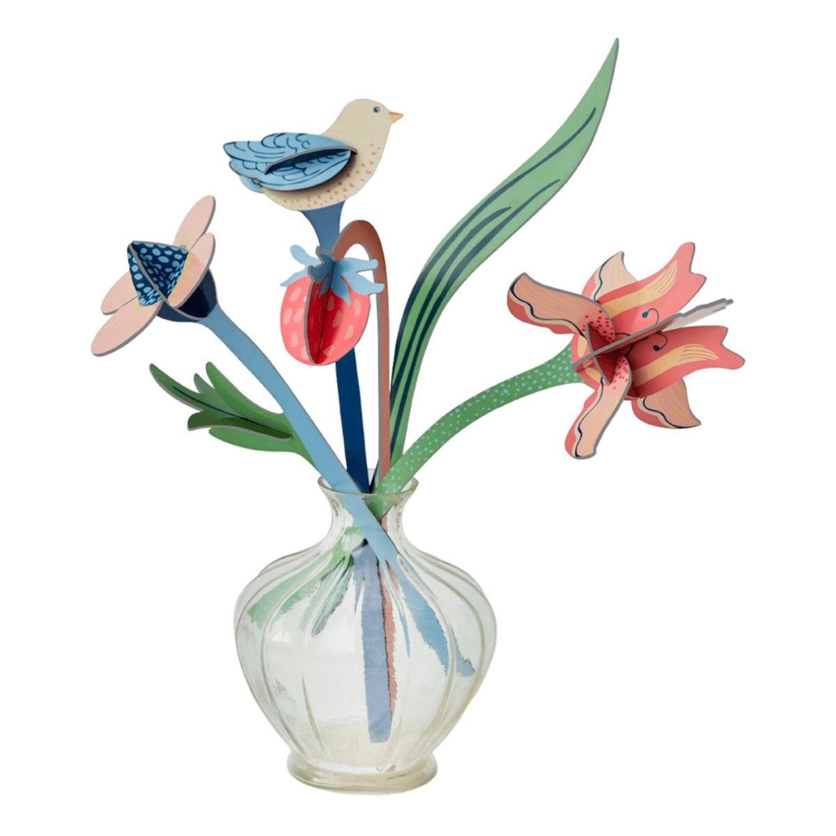 Escultura de papel - William Morris Bouquet