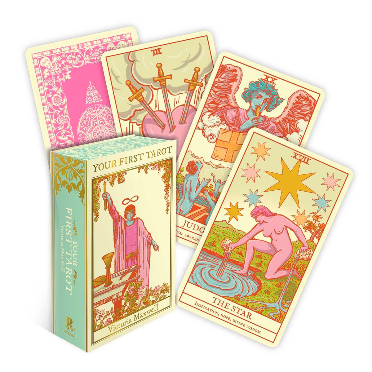 Baraja de Tarot - "Your First Tarot" de Victoria Maxwell y Jessica Rollar
