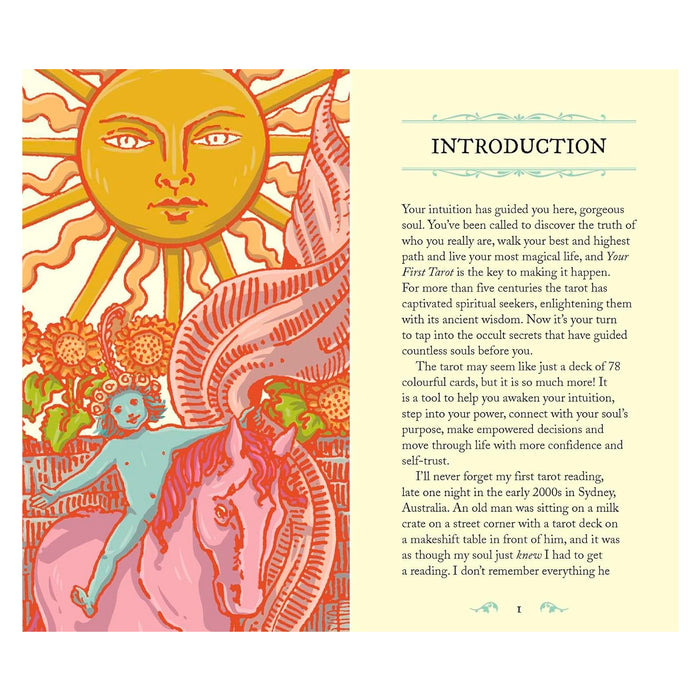 Baraja de Tarot - "Your First Tarot" de Victoria Maxwell y Jessica Rollar