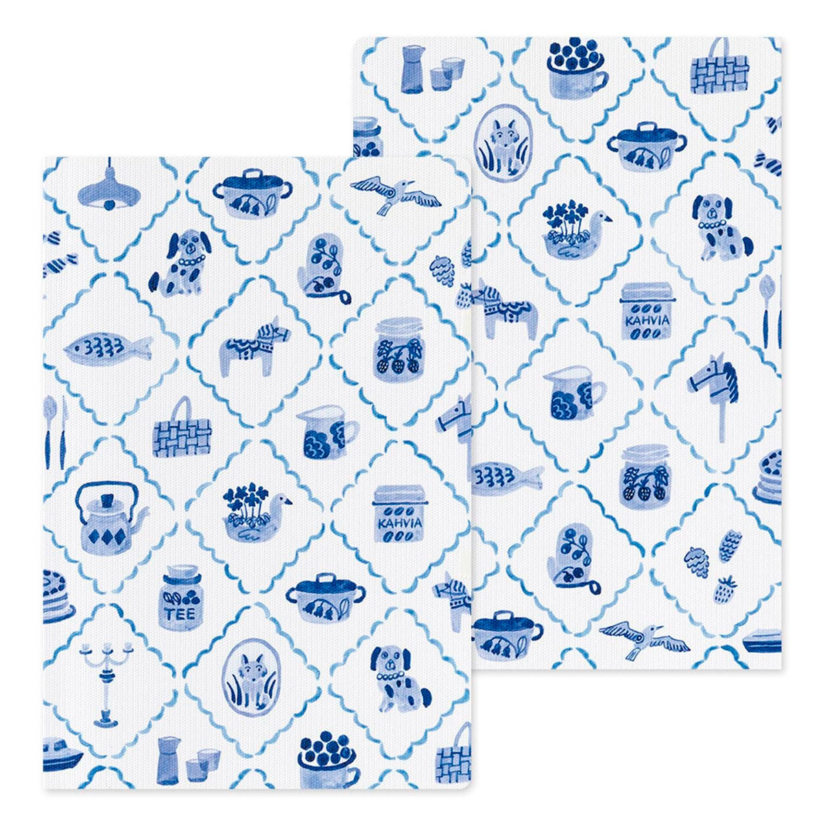 Libreta Midori - Yuru Log Blue Nordic