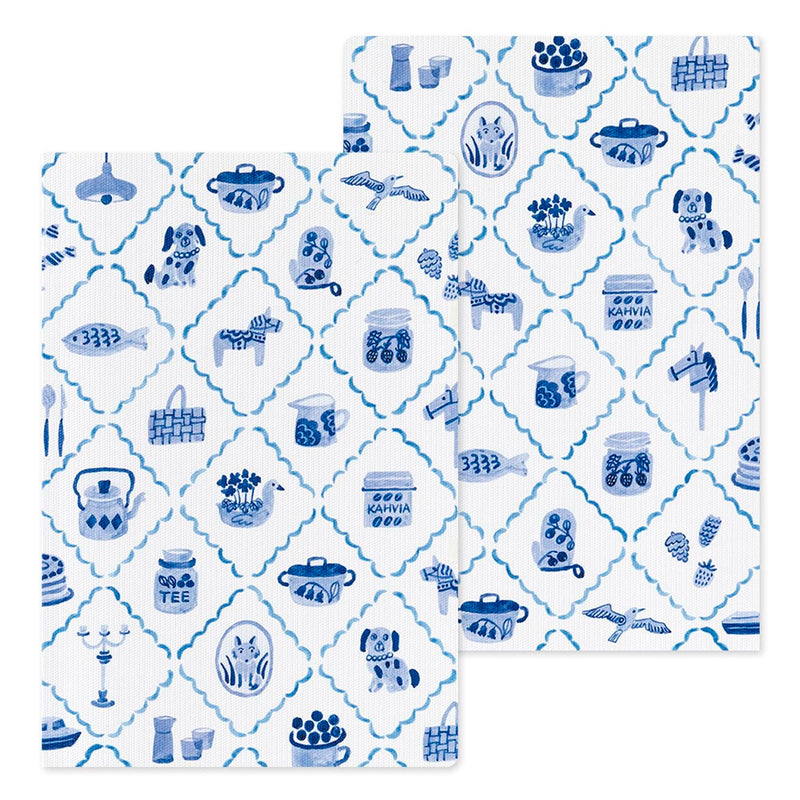 Libreta Midori - Yuru Log Blue Nordic