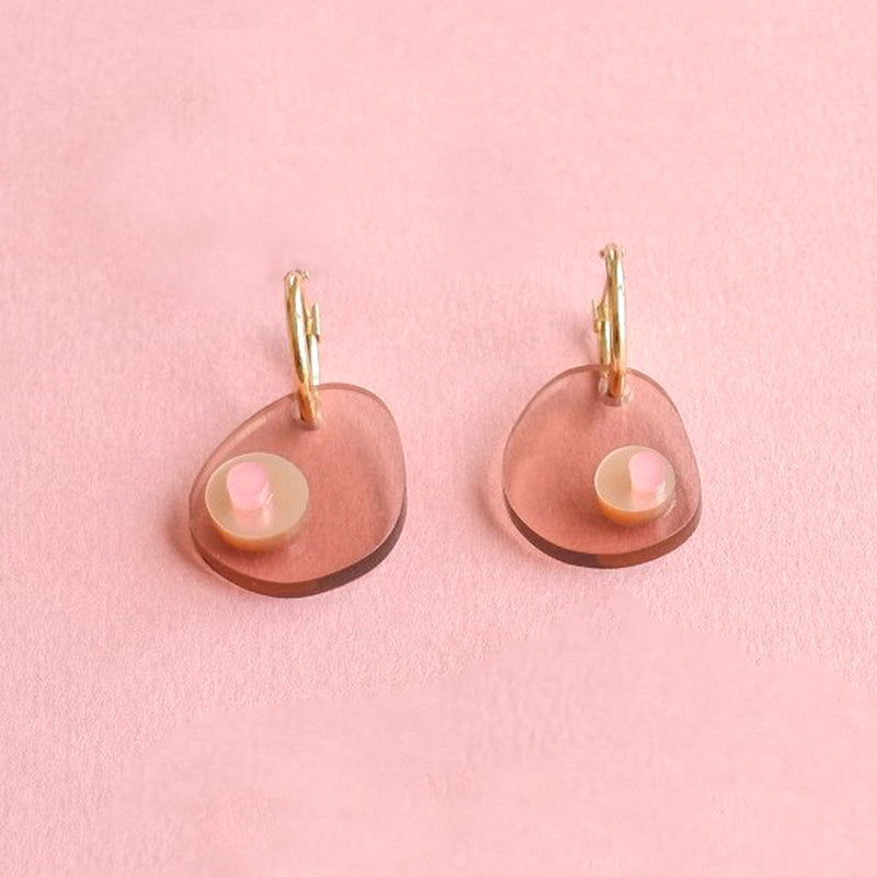 Pendientes  - Pits transparentes