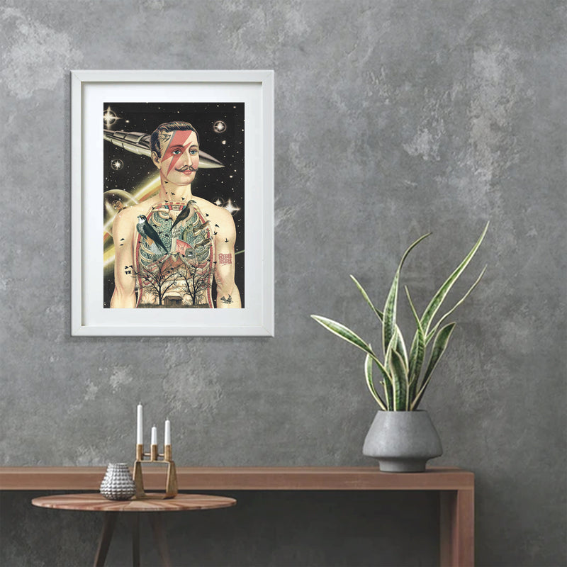 Print 32 x 45 cm - "Bowie"