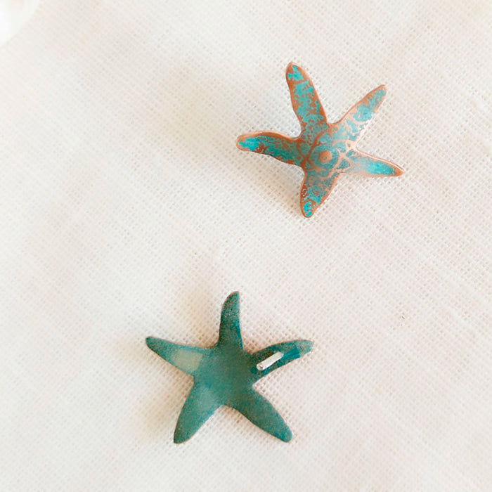 Pendientes - Estrella de mar