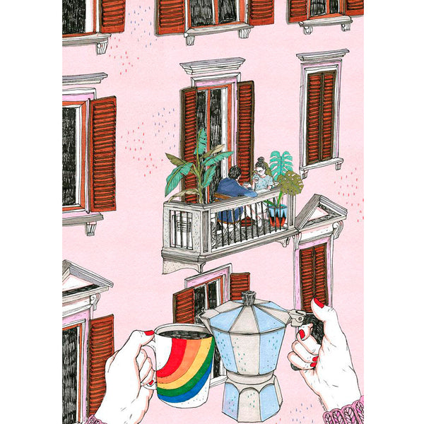 Print de Ana Jarén A4 - "Rainbow"
