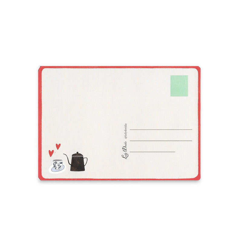 Postal - "Cuídate" de Lady Desidia