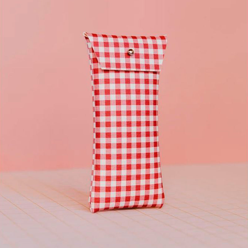 Funda de gafas - Vichy Rojo