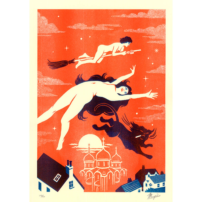 Print de El Marqués A3 - "The Witches"