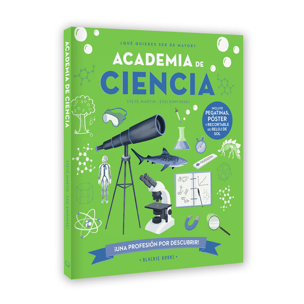 Libro - "Academia de Ciencia" de Steve Martin y Angela Keoghan