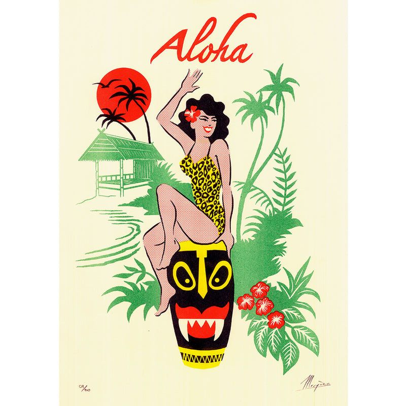 Print de El Marqués A3 - "Aloha"