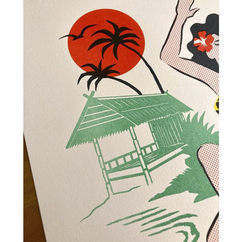 Print de El Marqués A3 - "Aloha"